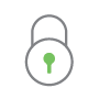 At a glance icons secure