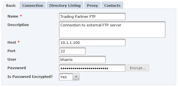 FTP Client GoAnywhere MFT