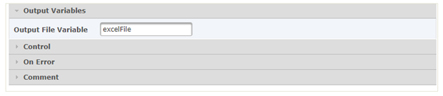 Output Variables